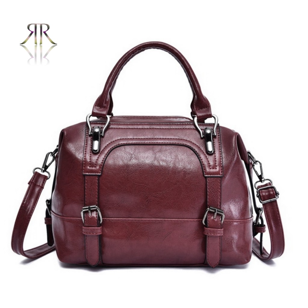 TAS WANITA FASHION PESTA KERJA KANTOR KONDANGAN ARISAN FASHION KOREA KULIT CEWEK PEREMPUAN MODEL TERBARU KEKINIAN tas selempang sling bag women fashionable cewek perempuan top handle TAS HANGOUT HADIAH KADO PACAR IBU CEWEK MAMA ANNIVERSARY