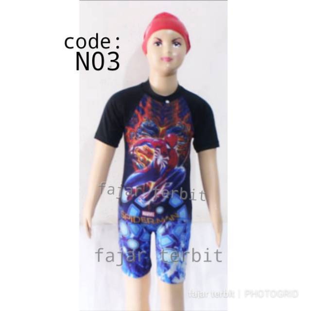  Baju  renang anak  gambar baju  diving anak  Laki karakter 