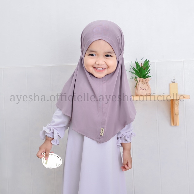 Ayesha - BALISHA BERGO ANAK | Usia 1-6th Jersey ITY Premium