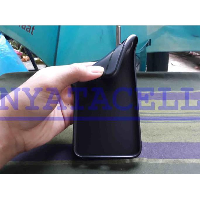 NEW CASE MATTE IPHONE 6+ 6S PLUS SOFT BLACK ANTI MINYAK SOFTCASE/SOFTSHELL - HITAM MILENIA