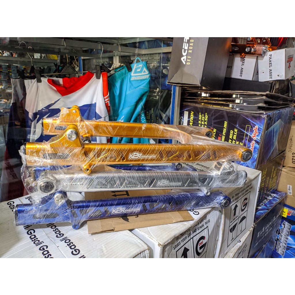 ready swingarm arm kawahara k2r bebek jupiter vega fiz r original