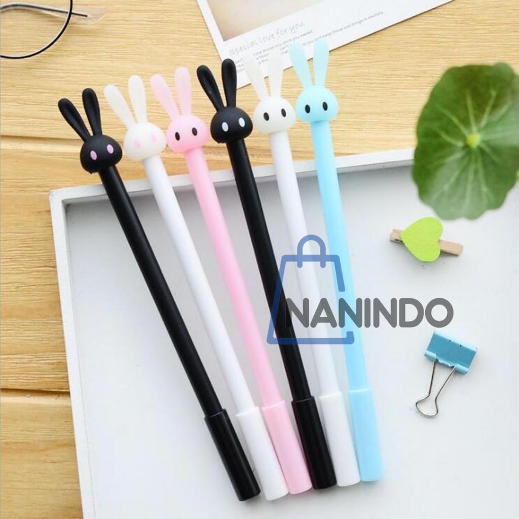 

Pulpen Pena Bentuk Kepala Kelinci Bolpen Karakter Bunny Lucu Unik Pena Pulpen Kepala Kelinci Lucu