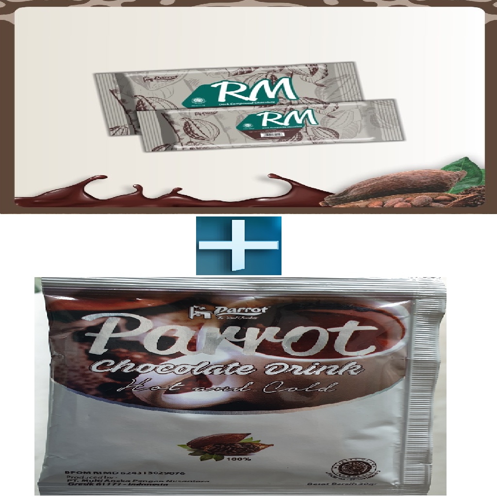

Dark Compound Parrot RM| coklat hitam Parrot RM (Bonus Parrot Chocolate Drink selagi persediaan masih ada)