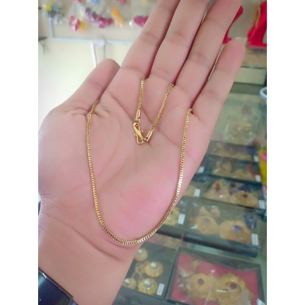 kalung titanium kait s(murah)anti karat