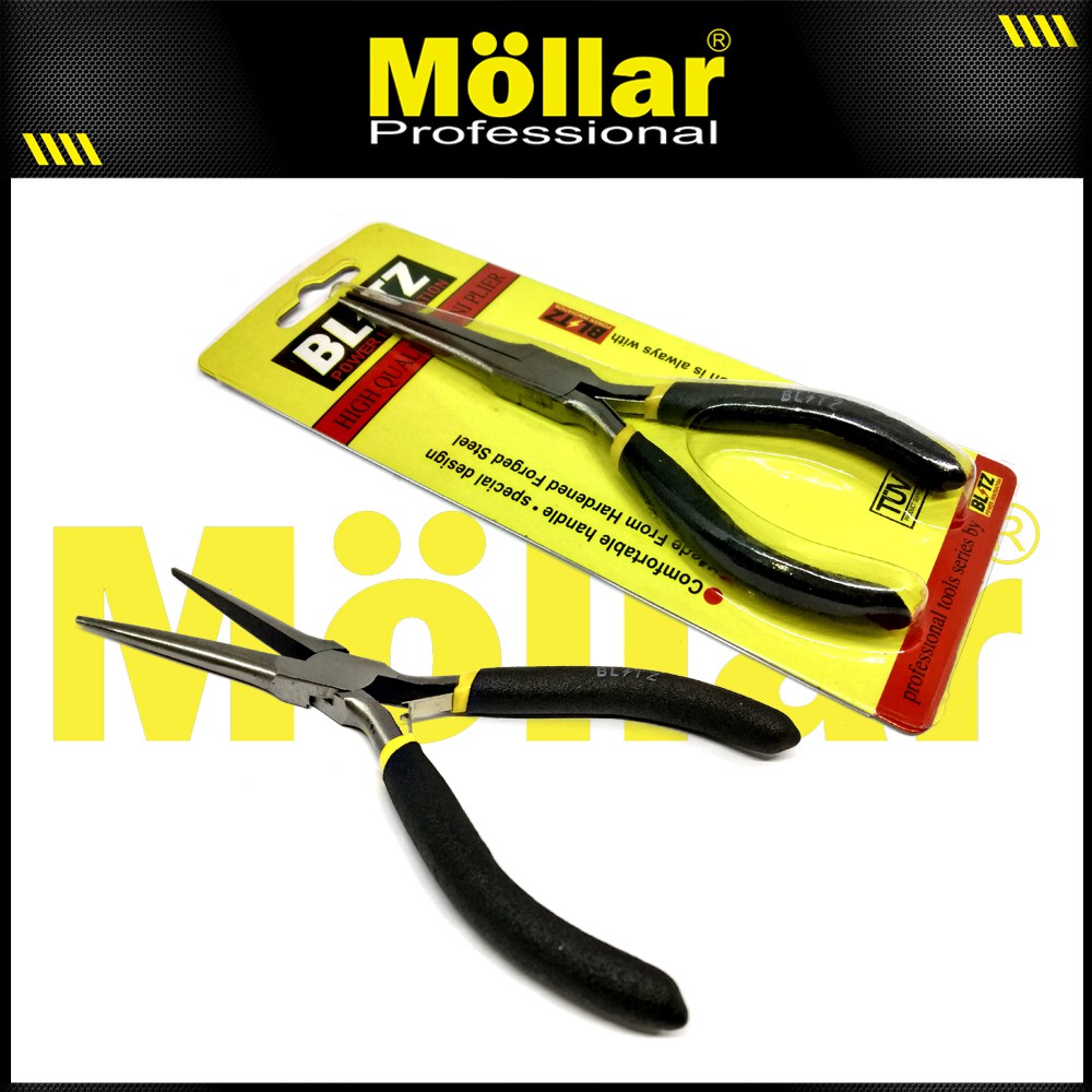 BLITZ Tang Mini Lancip 5.5 Inch Extra Long Nose Pliers Tang Cucut-2