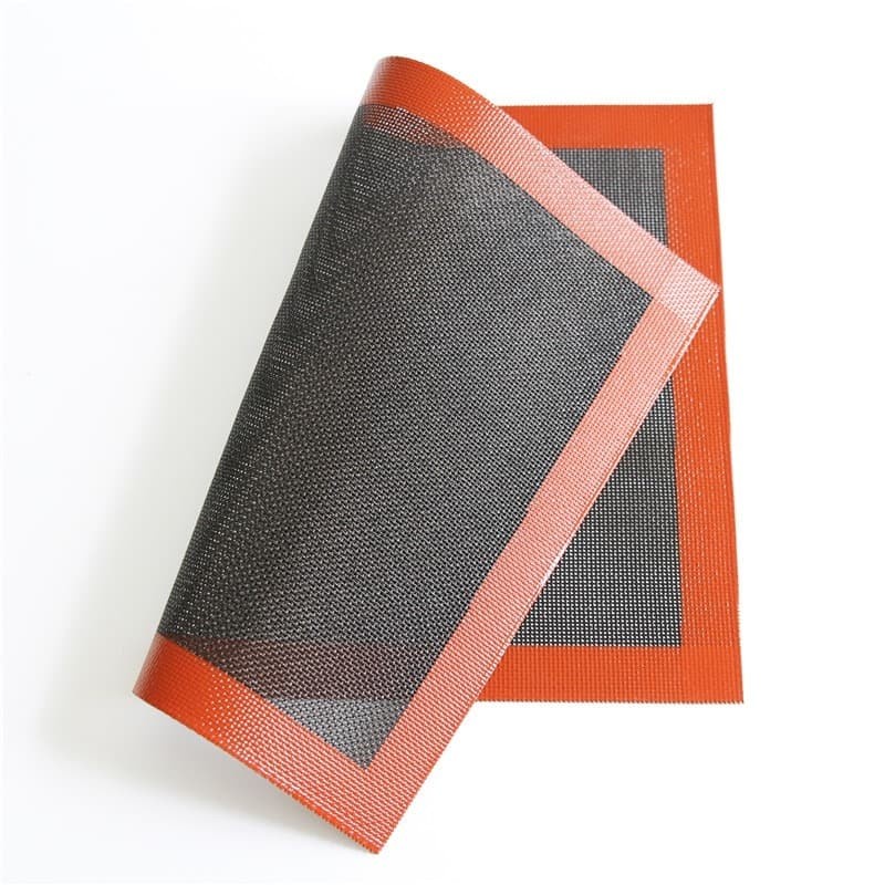 Alas Masak Silicone Non-stick Oven Baking Tray Mat - A004 - Black/Brown