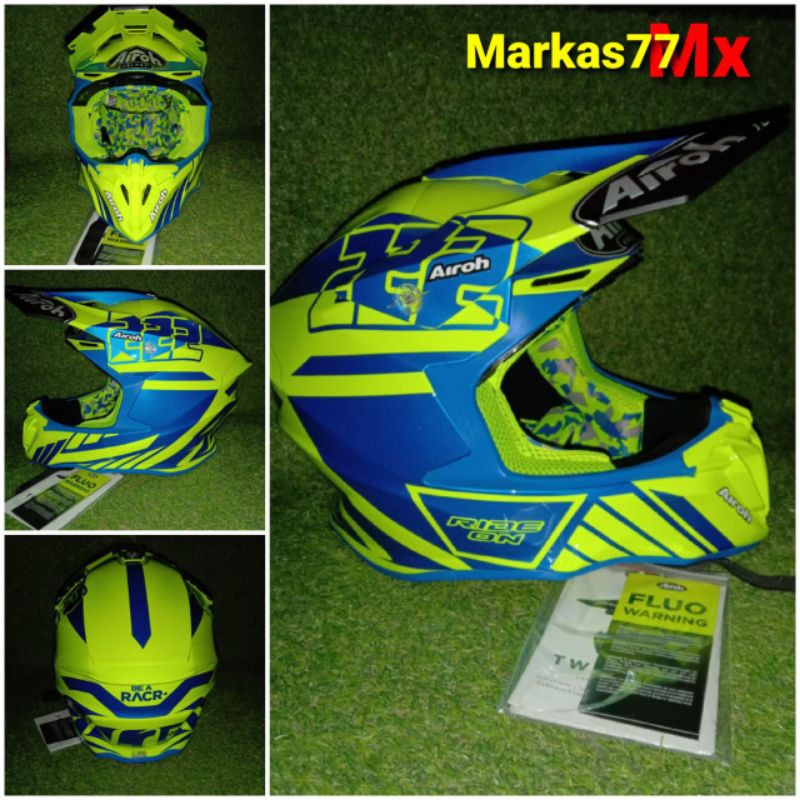 HELM CROSS AIROH TWIST 2.0 HELM AIROH TRAIL MOTOCROSS AIROH