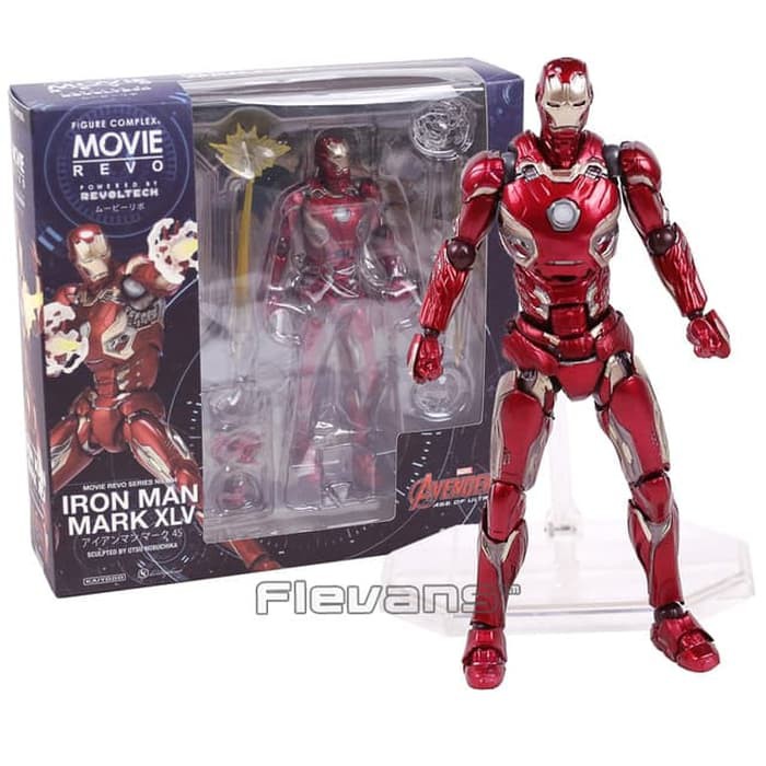 Revoltech Ironman Mark XLV Action Figure