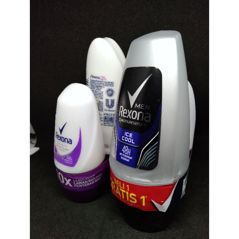 Rexona Roll On 45ml free Rexona roll on 14ml