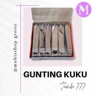 gunting kuku 777 jumbo three seven besar 8cm toe nail clipper