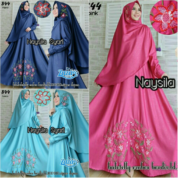 GAMIS SYAR'I NAYSILA BALOTELLI ORIGINAL
