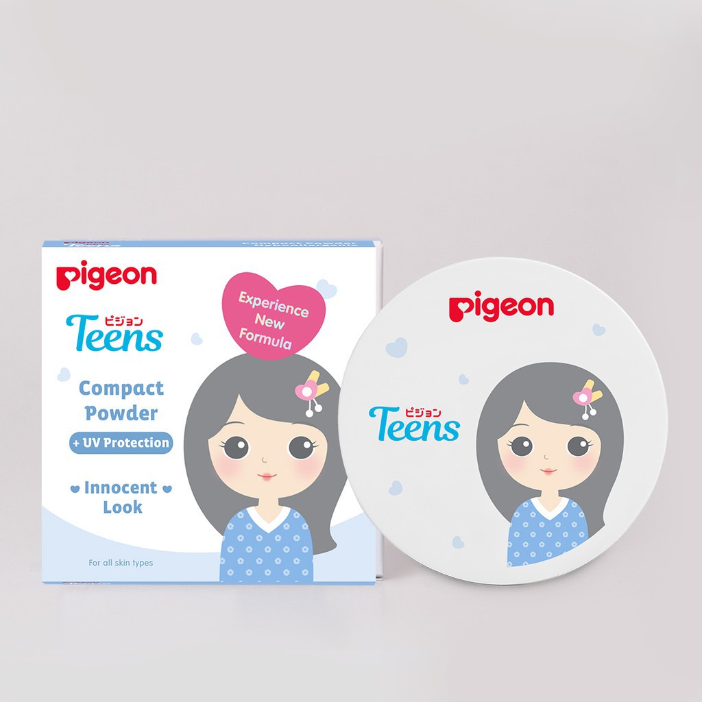 PIGEON TEENS COMPACT POWDER+UV PROTECTION INNOCENT LOOK 14GR