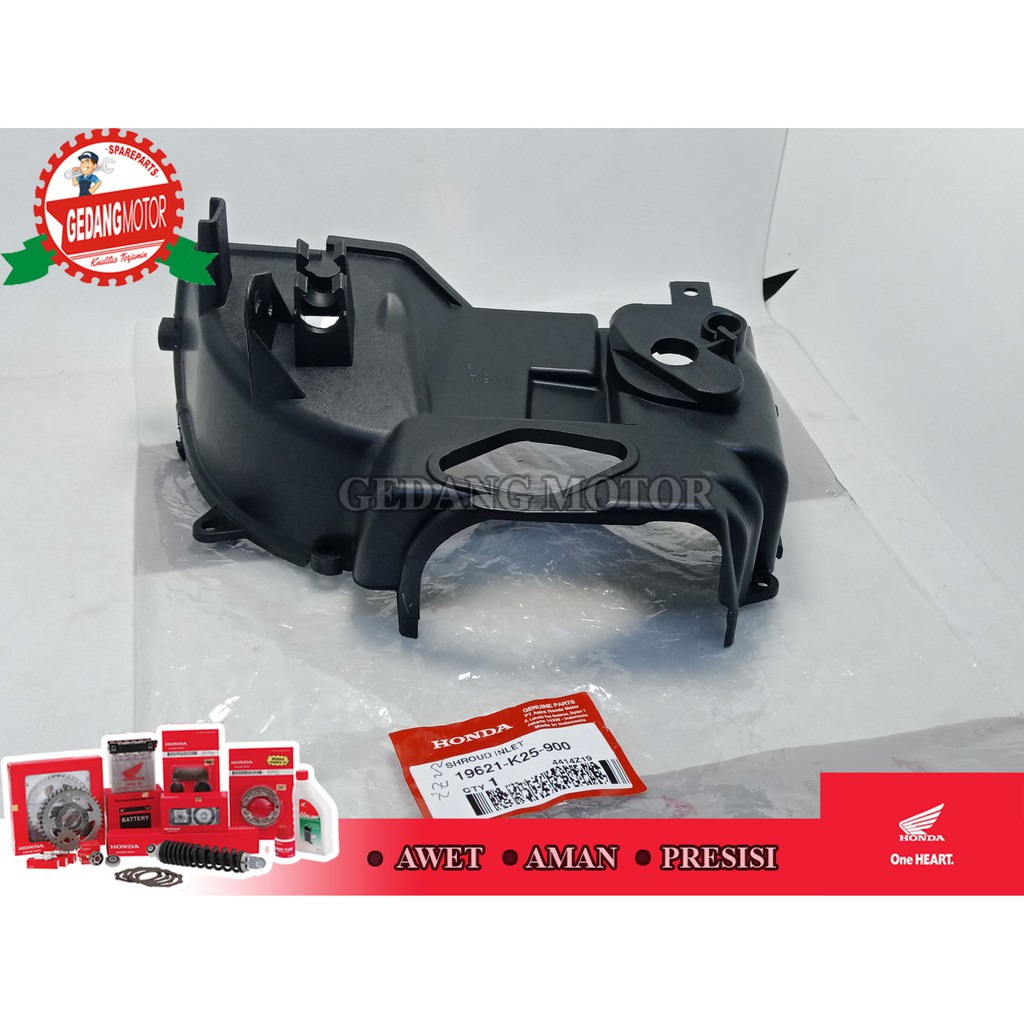SHROUND INLET TUTUP BLOK ATAS VARIO 110 FI SCOOPY FI (19621-K25-900 )