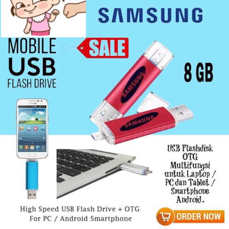 Flashdisk OTG SAMSUNG / Usb / Flash drive