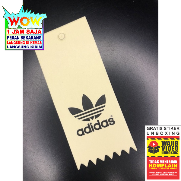

ADIDAS LABEL TAG HANGTAG SUPER PREMIUM CO 1X DI KIRIM 600PCS