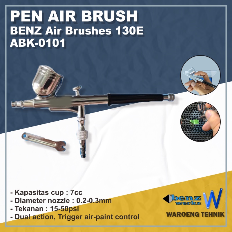 

Pen Air Brush BENZ Air Brushes 130E ABK-0101