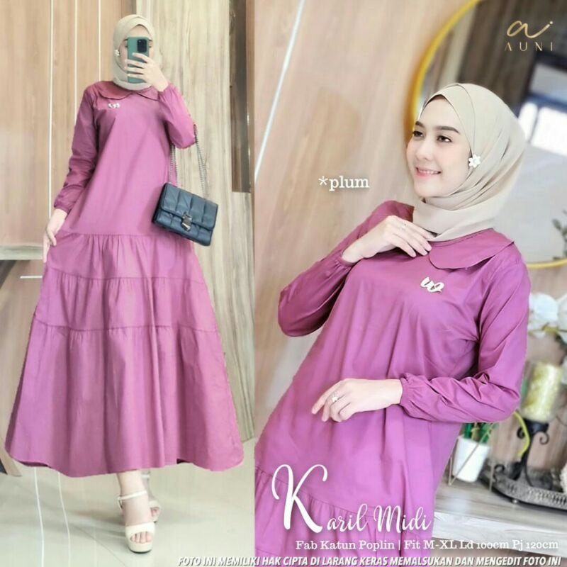 KARIL Midi Dress Ori by Auni