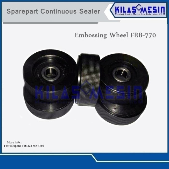 

Premium Embossing Roller Mesin Continuous Band Sealer / Cetak Motif Profile