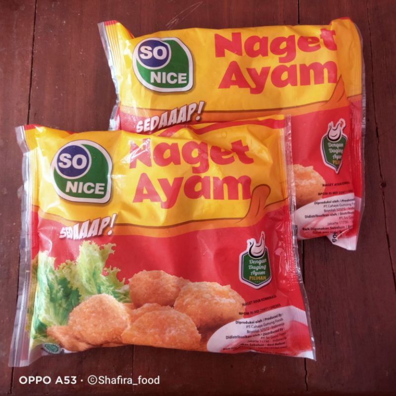 

Nugget So Nice 500gr