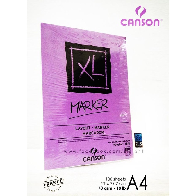 

(BISA COD) Canson XL Marker A4 BERKUALITAS Kode 534