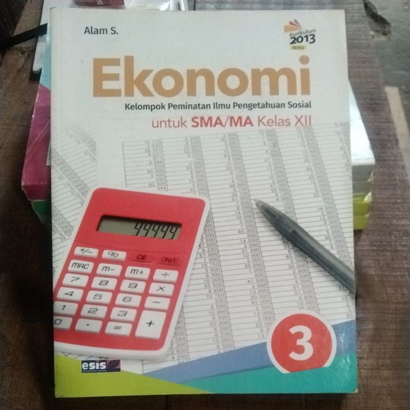 BUKU EKONOMI KELAS 12 SMA ESIS