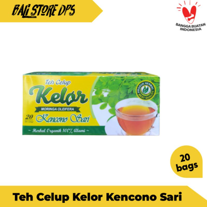 

TEH DAUN KELOR CELUP KENCONO SARI ISI 20 BAGS