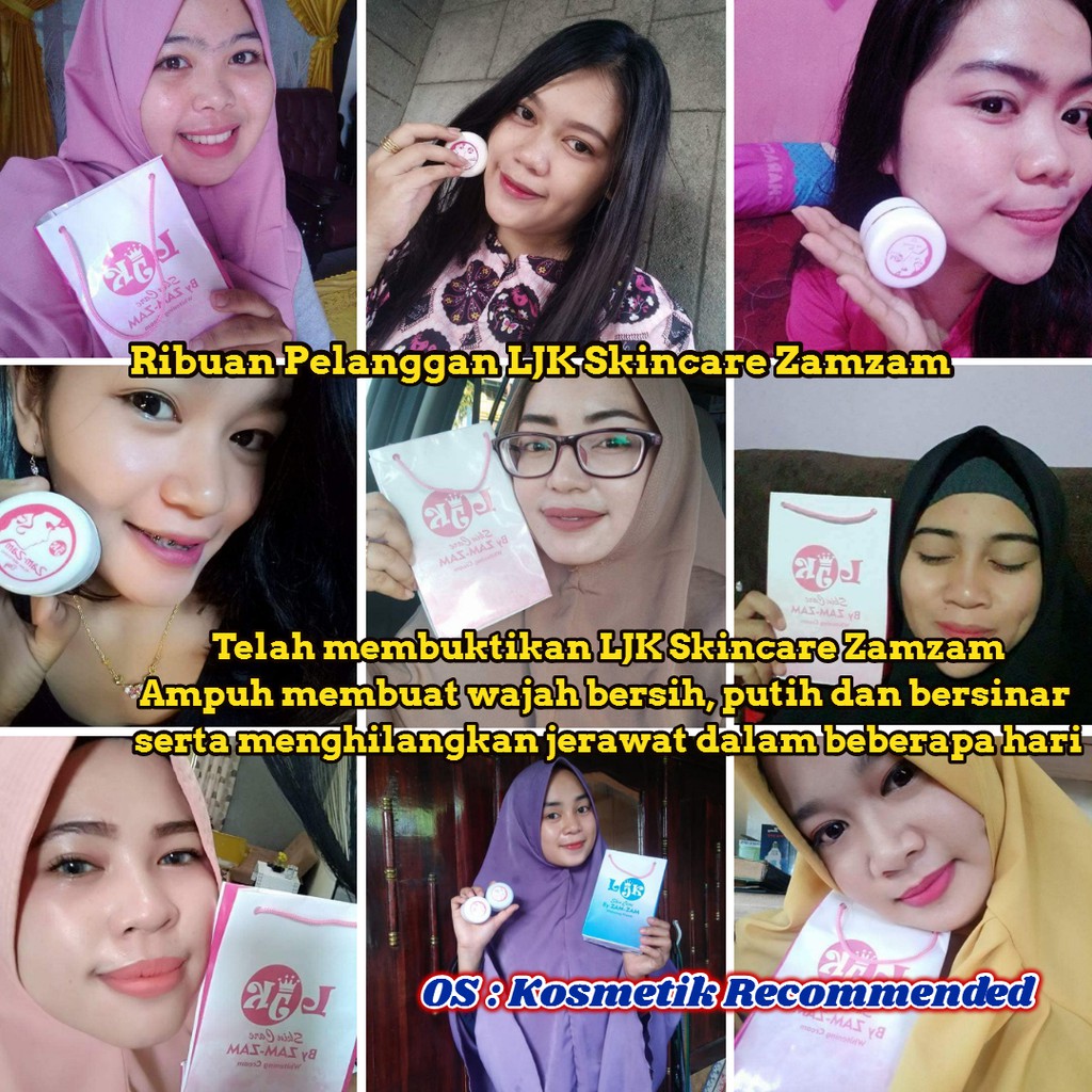 LJK Skincare Zamzam BPOM Original Ampuh Menghilangkan Jerawat