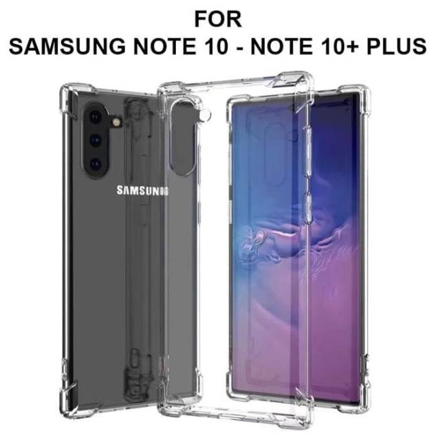 Anti crack case samsung note 10 / note 10 plus Soft/silicon case samsung note 10 note10+