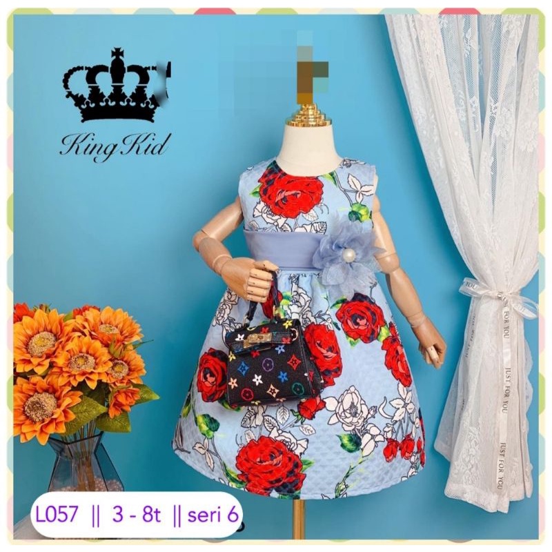 DRESS KING KID FLOWERS