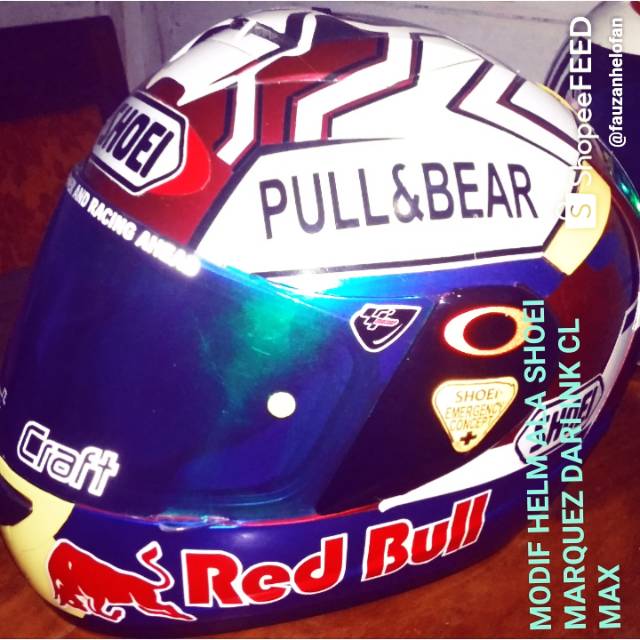 helm ink cl max ala SHOEI Marquez