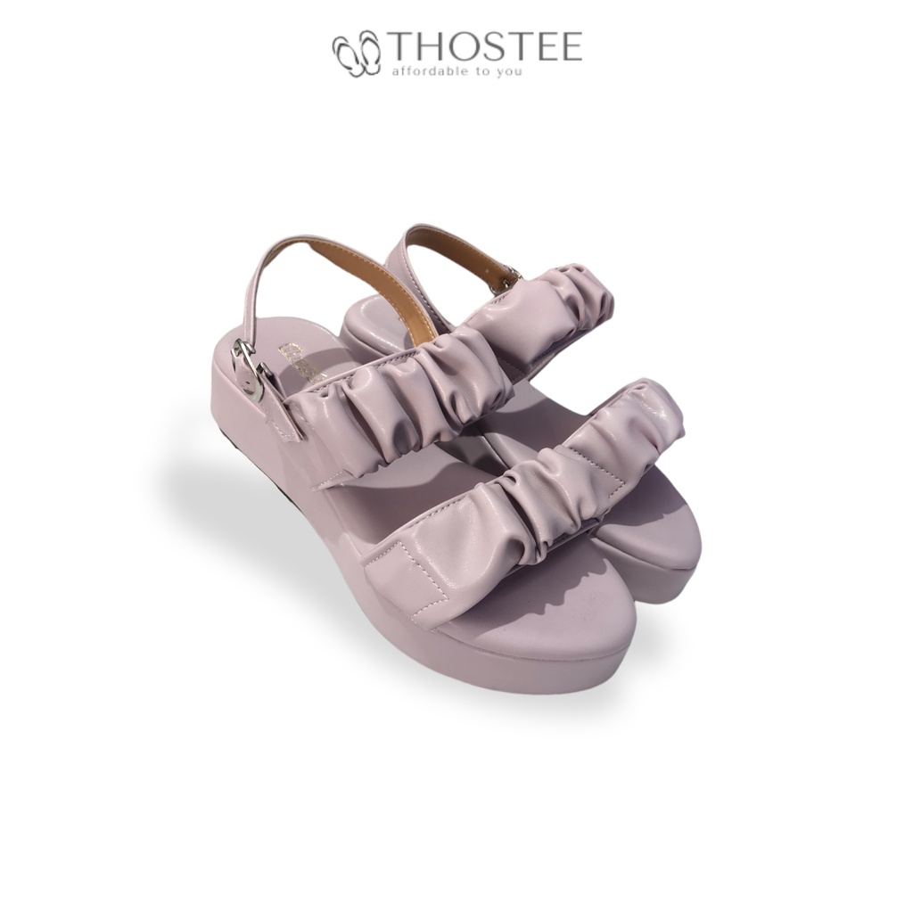 Thostee Sandal Platform Wedges Wanita Ilona-Lilac