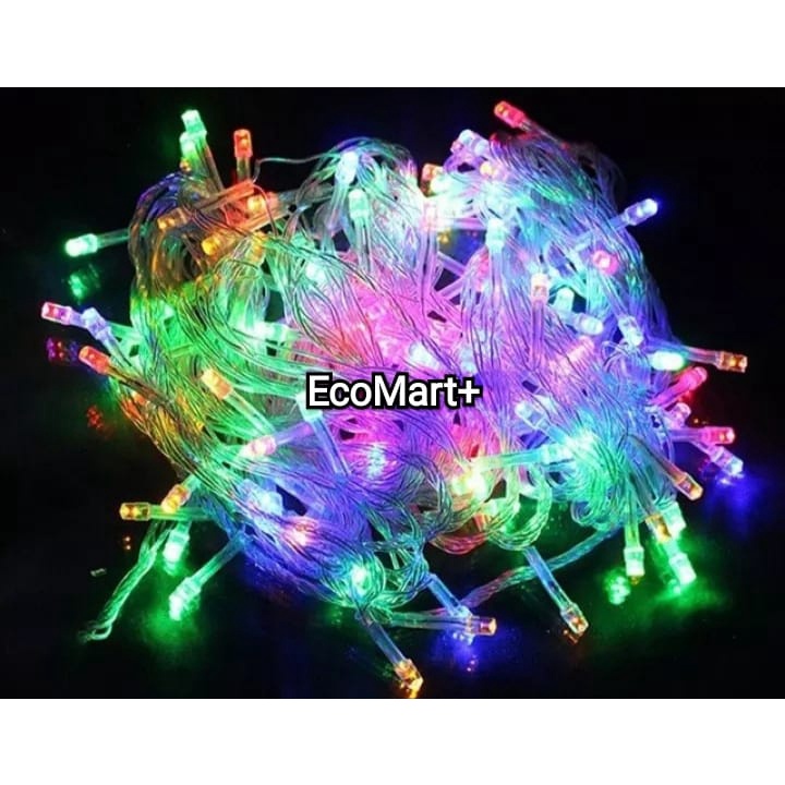 Lampu Tumblr Rainbow 100 Led 9m Lampu Natal