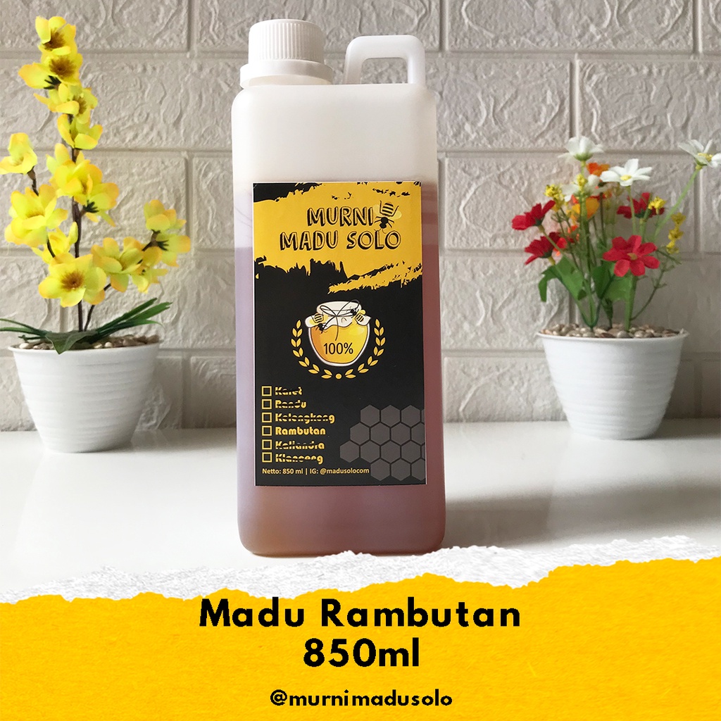 

Madu Rambutan 850 ml l Madu Asli Langsung dari Pembudidaya