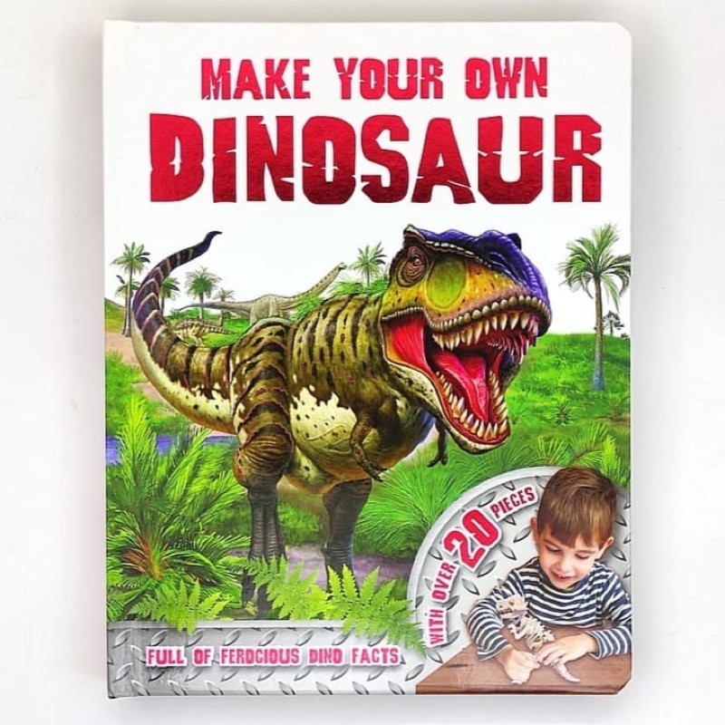 Make Your Own Dinosaur | Buku Anak Buku aktivitas Anak