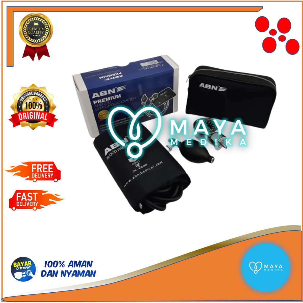 Tensimeter Aneroid / ABN / Premium / Dewasa