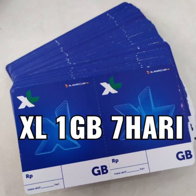 XL 2,5gb 7hari