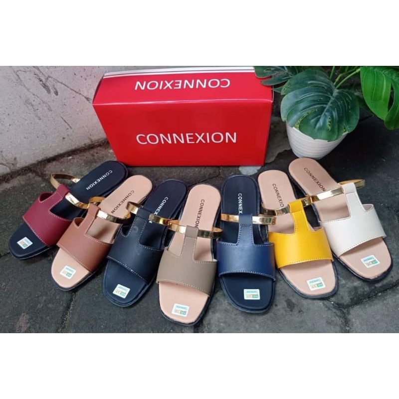 Sandal Selop Teplek Dewasa Bahan Premi Tatakan Empuk (Febby 02)