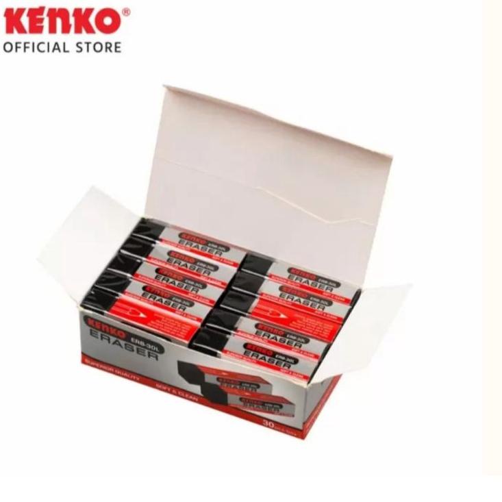 

Langsung Beliii.. Penghapus Kenko Tanggung ER-30L Hitam ( 1 pak )