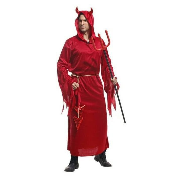 Costume red devil Halloween Costume cosplay