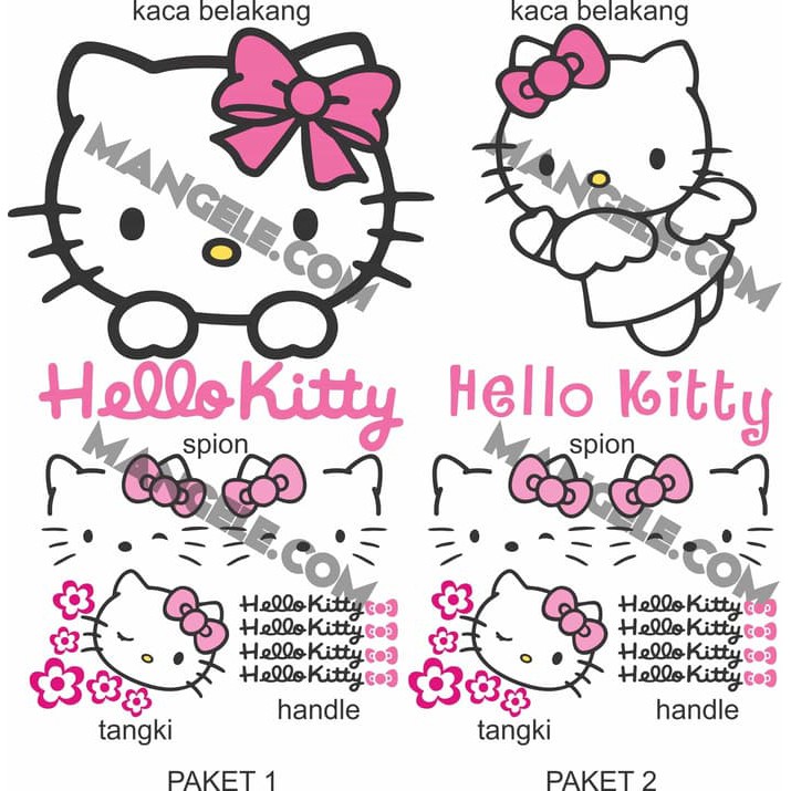 

Diskon Cutting sticker Hello Kitty paket murah stiker lucu variasi kualitas Promo