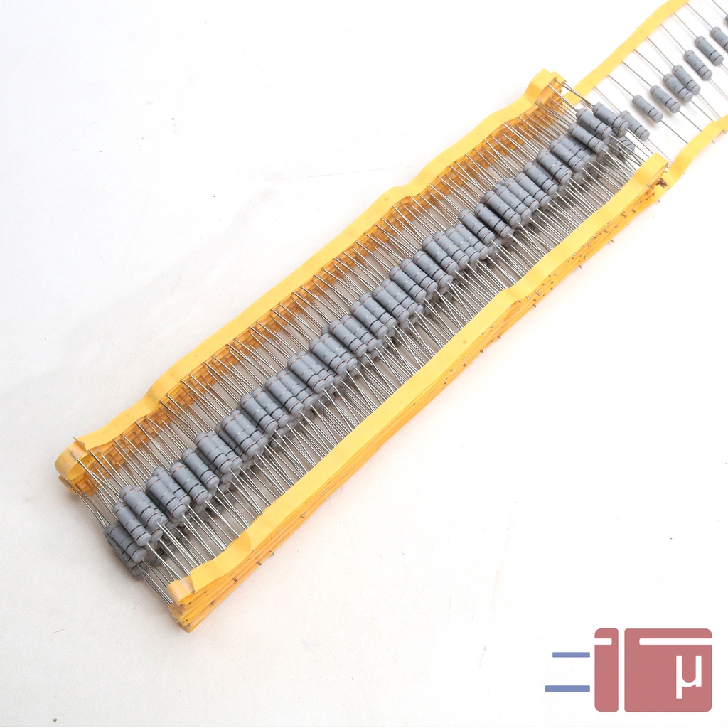 Resistor 0.1R 0.1 Ohm 2W Metal Oxide 5% Taiwan Kaki Tembaga