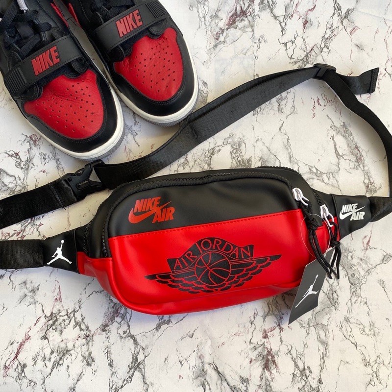 AIR JORDAN WINGS FESTIVAL WAISTBAG / TAS PINGGANG JORDAN WINGS FESTIVAL