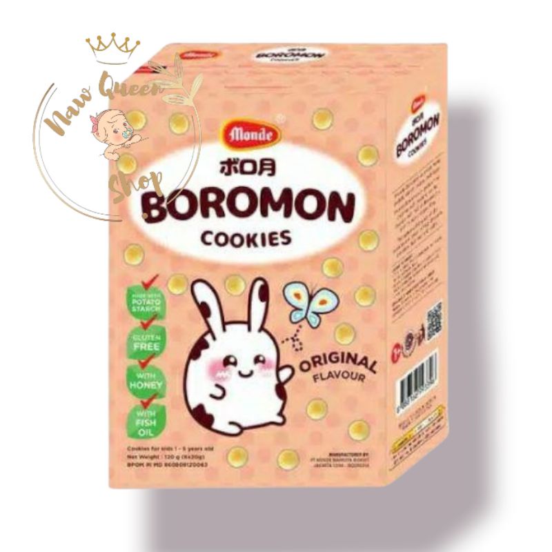 Monde Boromon Cookies 1 tahun+ 120gr