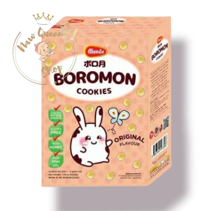 Monde Boromon Cookies 1 tahun+ 120gr