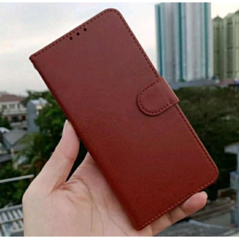 Samsung M22 M32 flip case cover dompet kulit