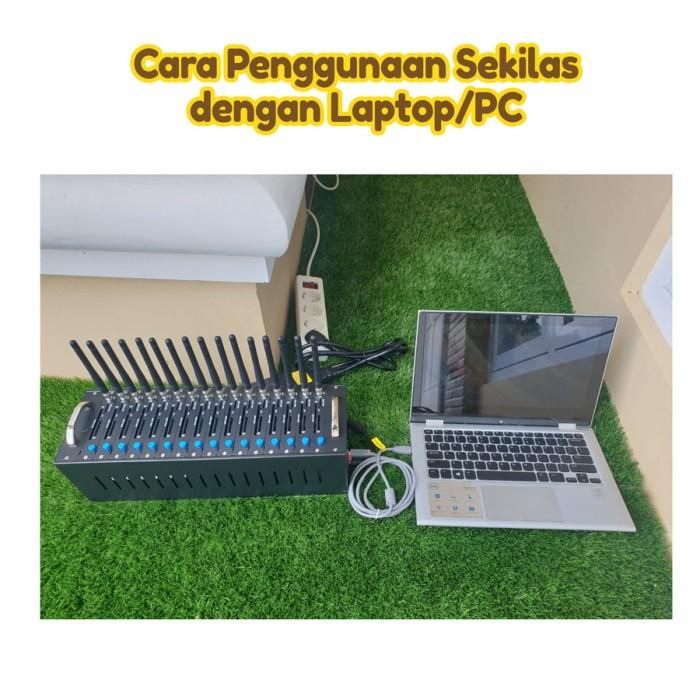 Modem | Modem Pool Foxcom 16 Port Server Pulsa Modempool Modemfull 16Port