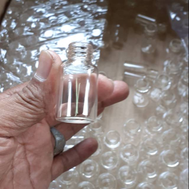 Jual Botol Kaca Bening 10 Ml Tanpa Tutup | Shopee Indonesia