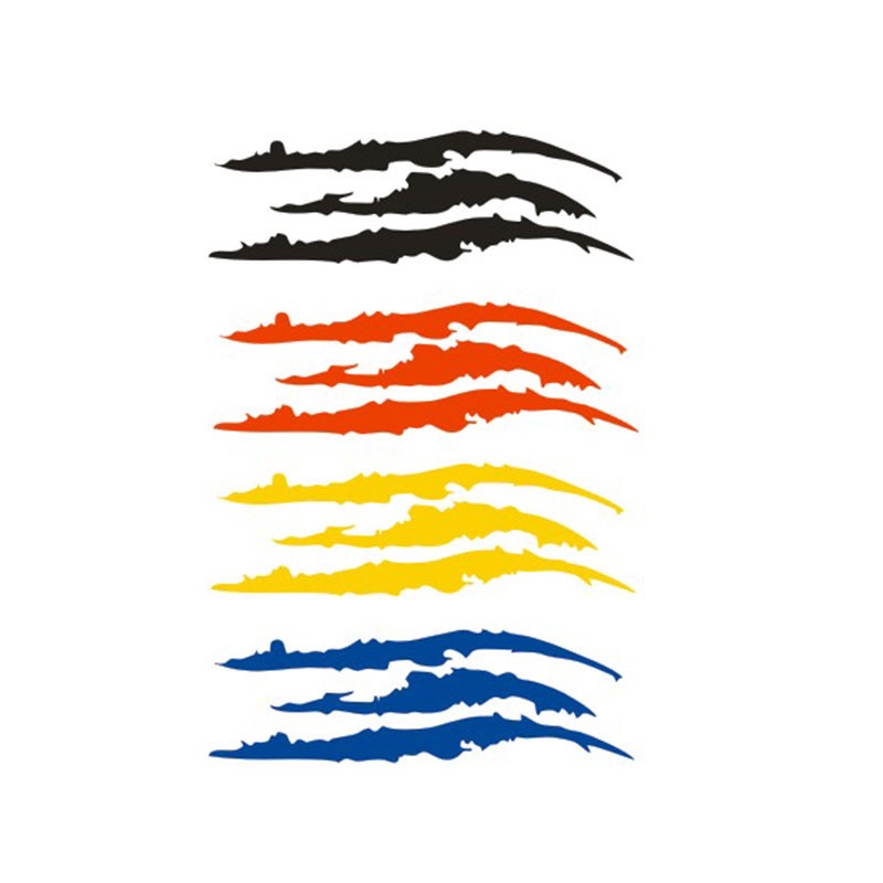 # Kaos T-Shirt Wanita Lengan Pendek Motif Print #40cm X 12cm Lampu Kepala Mobil Bentuk Cakar Monster