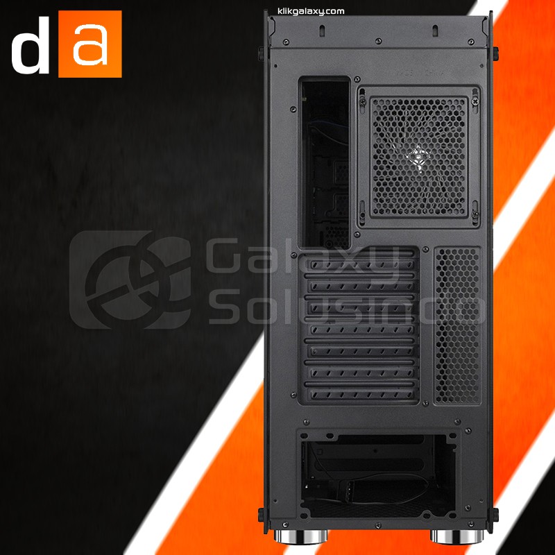 Digital Alliance DA Gaming Mirror RGB Tempered Glass Mid Tower Case