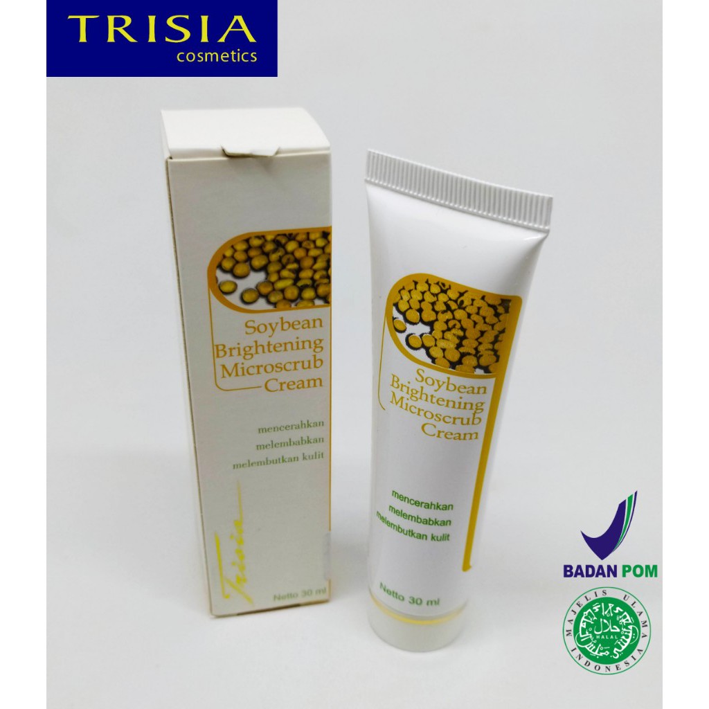 

Trisia Soybean Whitening Microscrub Cream